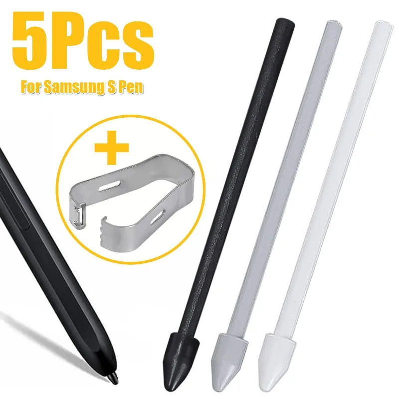Per Samsung S Pens Tips Plastic Tylus Pencil Nibs Per Samsung Galaxy Tab S8 S6 T860/S6 Lite Touchscreen Pencil Tips Con Clip