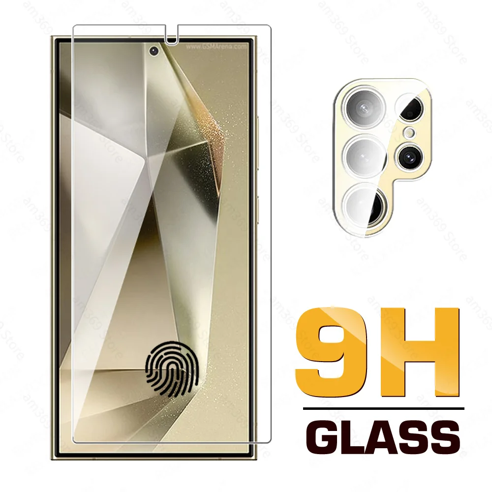 Pellicola Salvaschermo In Vetro Temperato 9H Per Samsung Galaxy S24 Ultra Plus 5G Glass Per Samsung S24 + S 24 Plus S24Ultra 5G Camera Film