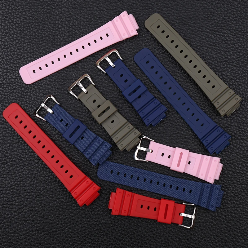Cinturino In Resina Accessori Per Orologi Da Uomo Fibbia Ad Ardiglione Per Casio Gshock Dw5600E 5610 5000 5030 5025 Cinturino In Gomma Impermeabile Fe