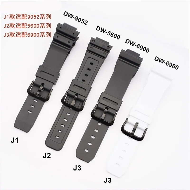 Cinturino Per Casio G-Shock Dw5600 Dw9052 Dw6900 Cinturino Per Orologio Da Polso In Silicone Impermeabile Resistente Al Sudore Sportivo