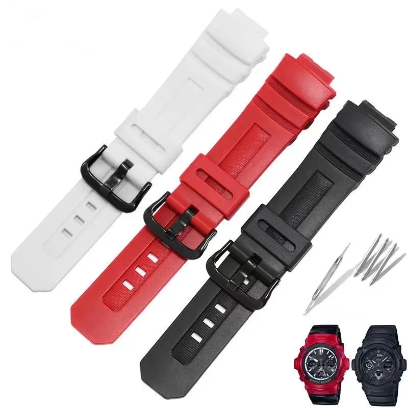 Per Casio Gshock Aw-590/591 Aw-5230 Aw-582B Awg-M100 Awg-M101 G-7700 G-7710 Cinturino Di Ricambio Cinturino Per Orologio Sportivo In Silicone