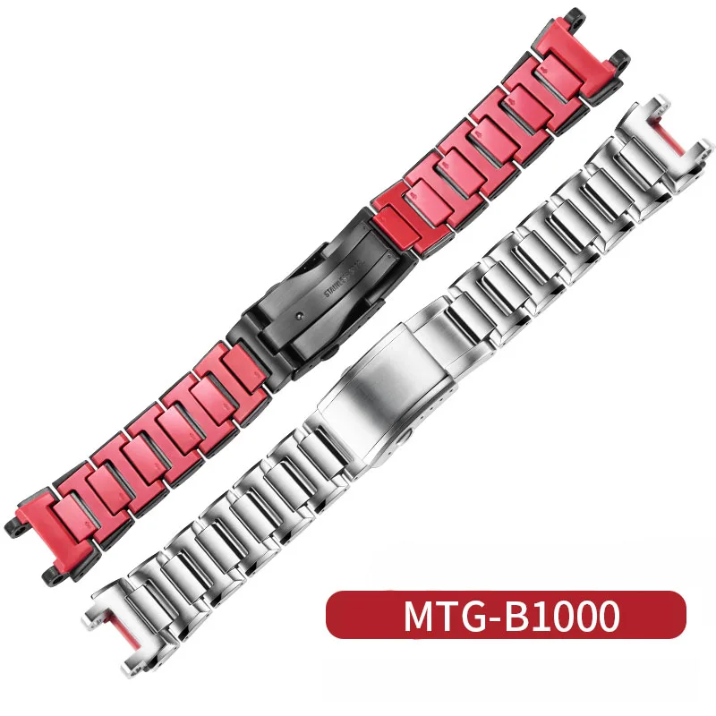 Per Orologio Mtg B1000 Cinturino In Metallo Casio Heart Of Steel Gshock Mtg-B1000 Mtg-B2000 Bracciale In Acciaio Inossidabile 316L E Cinturino Per Ute