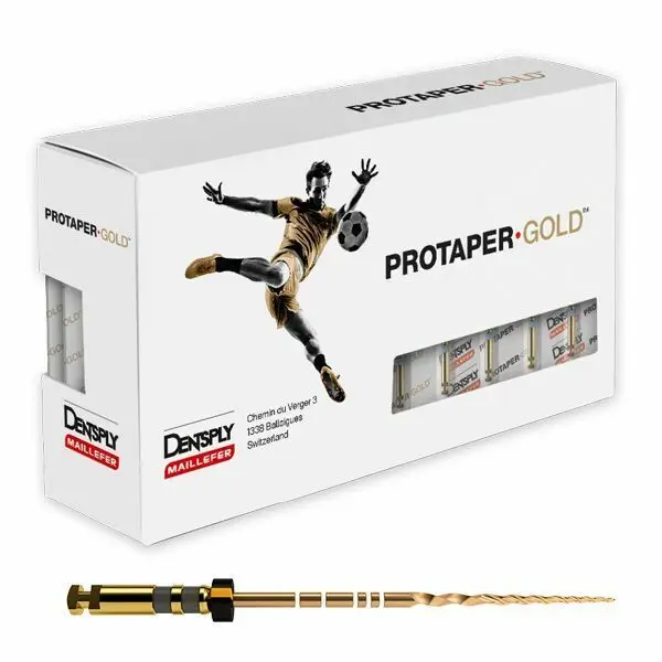 10Pks/60Pcs Pro-Taper Gold File Rotanti F1,F2,F3,F4,S1,S2,Sx-F3,Sx 25Mm 6 File/Pk Endo Rotary Engine Usa Root Canal Niti File