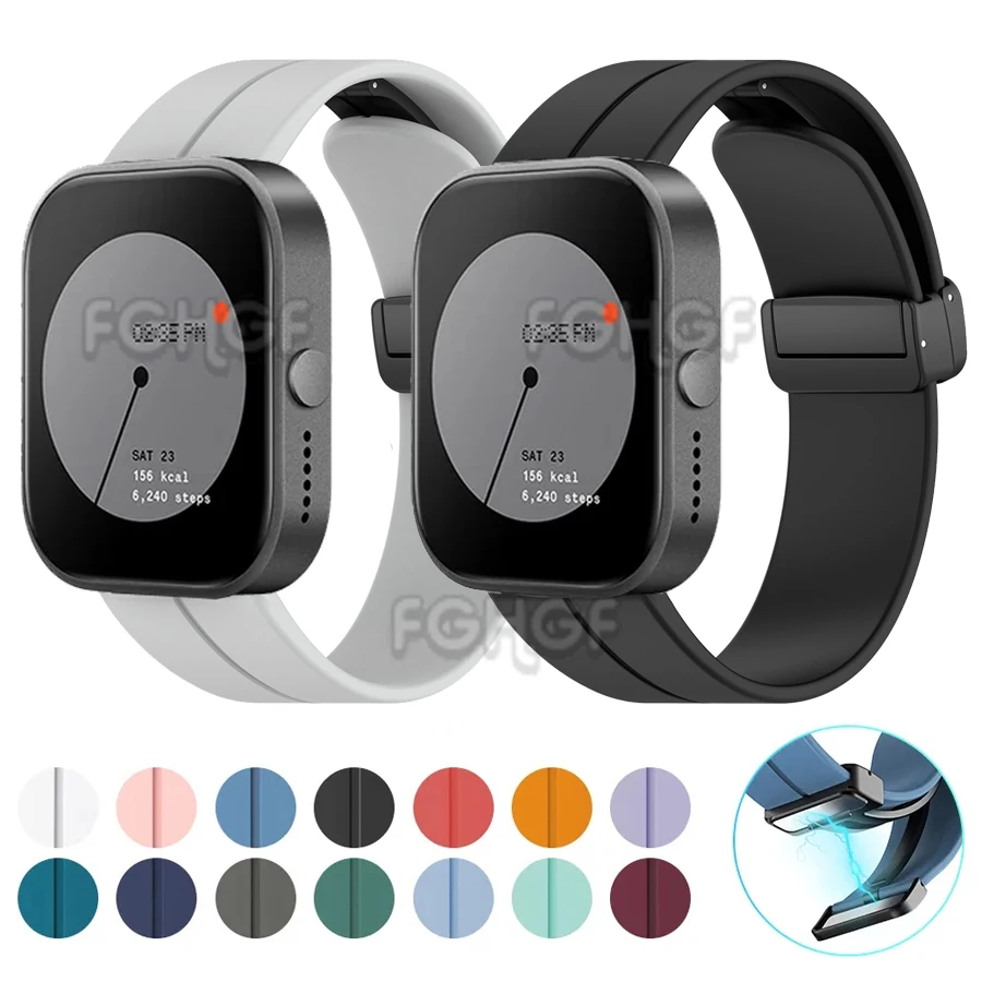 Cinturino In Silicone Per Cmf By Nothing Watch Pro Strap Fibbia Magnetica Cinturino Sostituito Per Accessori Per Braccialetti Cmf Watch Pro