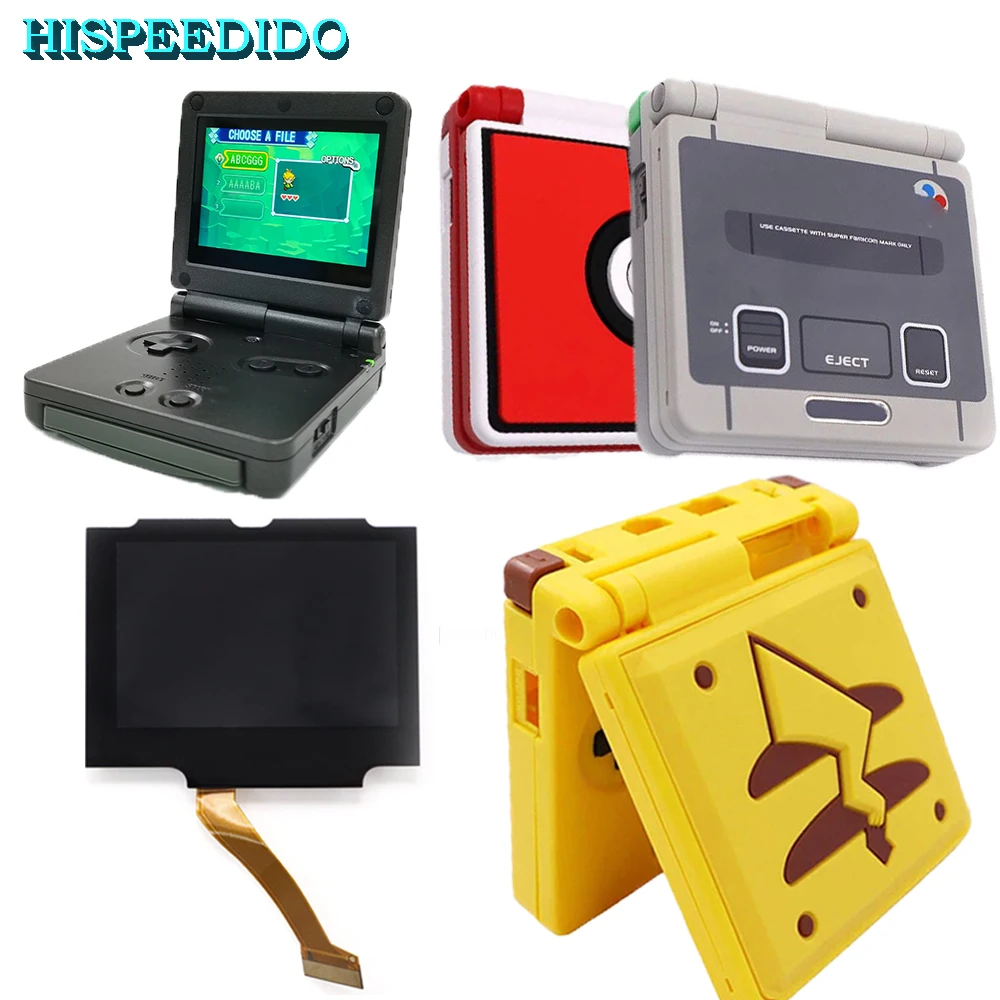 2023 Nuove Sostituzioni Gba Sp Ips Drop In Laminato Lcd Mod Kit Schermo Per Nintendo Gameboy Advance Sp