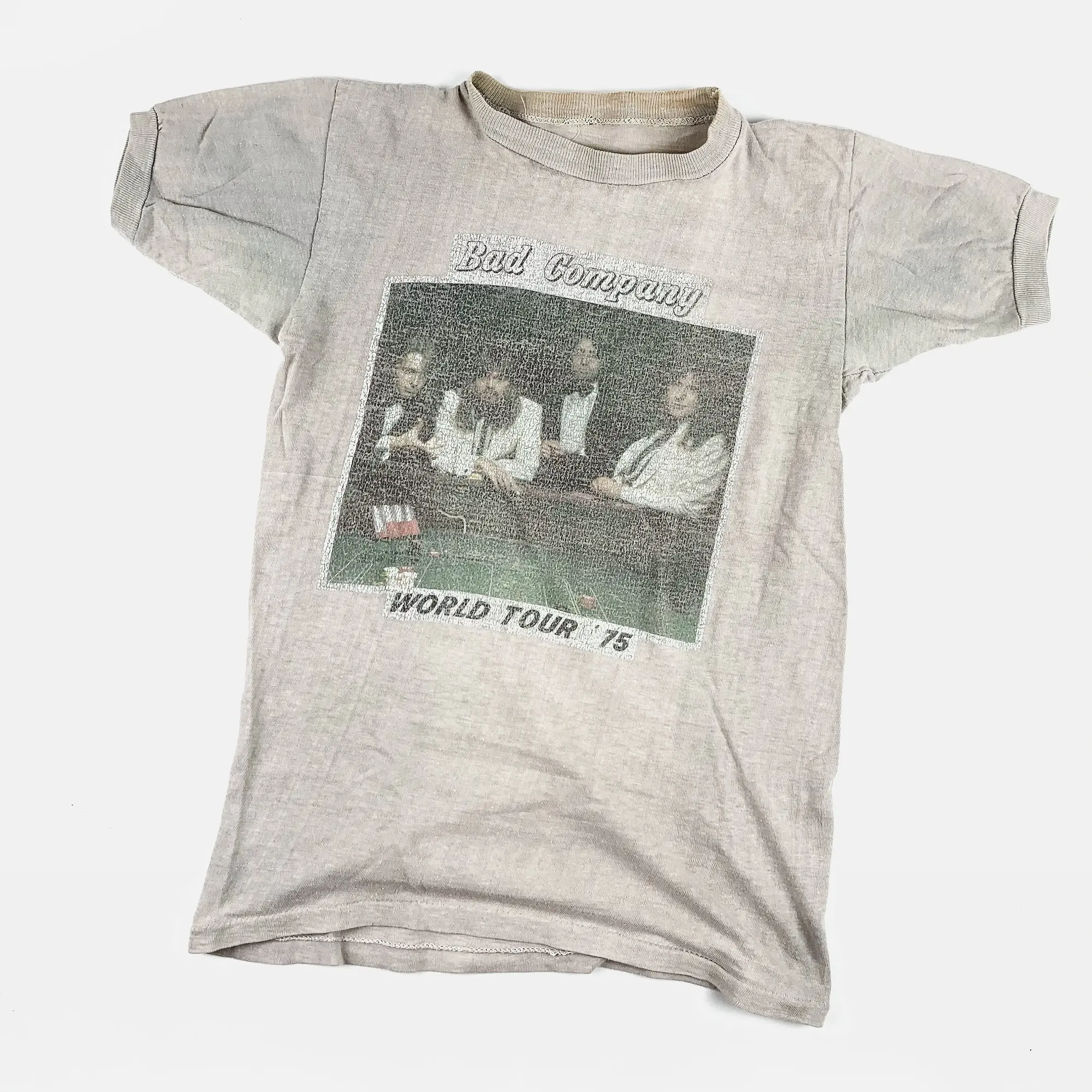 1975 Bad Company Vintage Tour Band Rock T Shirt 70S 1970S