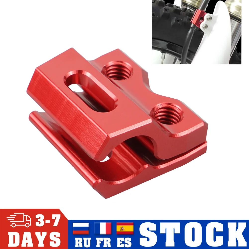 Fascetta Stringitubo Supporto Linea Freno Anteriore Per Hond Cr Crf 125R 250R/X/Rx 450R/X/Rx 250L/M Per Yamaha Yz Yzf 65 85 125 250 450 2004-2019