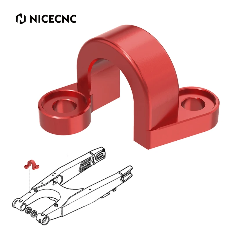 Per Honda Cr125 Cr250R 1998-2007 Crf250R 2004-2009 Crf250X 2004-2017 Guida Linea Tubo Freno Posteriore Cr 125 250R Crf250R Accessori