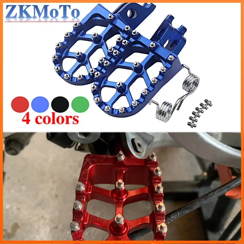 Moto Cnc Poggiapiedi Pedane Pedane Pedali Per Honda Cr Crf 125 150 250 300 450 1000 R L 2002-2022