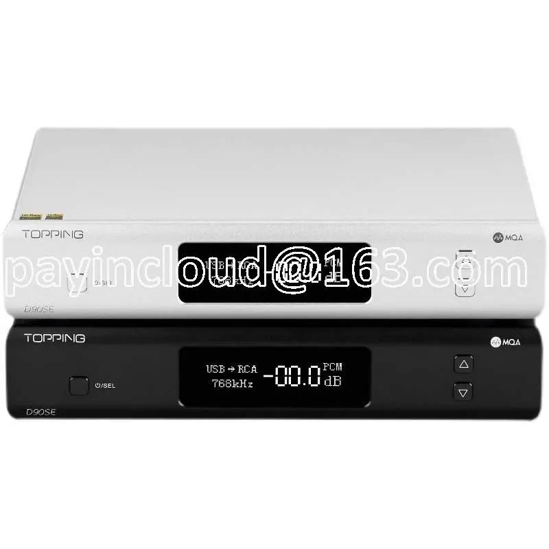 Topping D90Se Es9038Pro Mqa Dac D90 Se Bluetooth 5.0 Dsd512 Pcm768Khz Decoder Hifi Completamente Bilanciato Ottimo Compagno Di A90