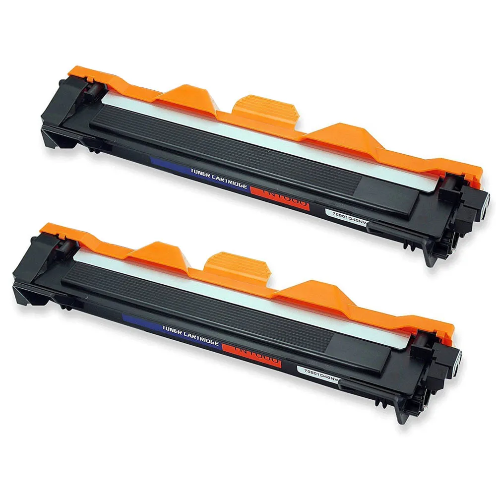 Cartuccia Toner Compatibile Confezione Da 2 Per Brother Tn1000 Tn1030 Tn1050 Tn1060 Tn1070 Tn1075 Hl-1110 Tn-1050 Tn-1075 Tn 1075