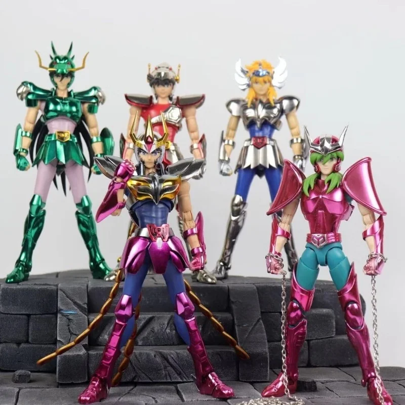 Hot Gt Saint Seiya Myth Cloth Ex Phoenix Ikki Pegasus Dragon Shiryu Hyoga Cygnus Andromeda Shun V1 Action Figurexmas Toys Regali
