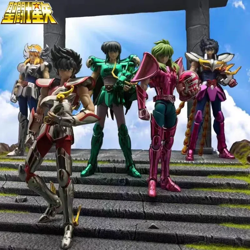 Saint Seiya Myth Cloth Gt Ex Pegasus Dragon Shiryu Hyoga Cygnus Andromeda Shun Phoenix Ikki V1 Action Figure Toy Gift