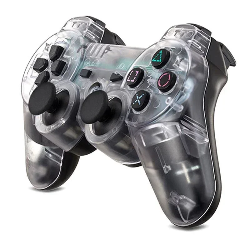 Videogioco Wireless Dual Shock Gamepad Controller Manuale Trasparente Per Sony Ps3 Playstation 3 Console Sixaxis Joystick Remote