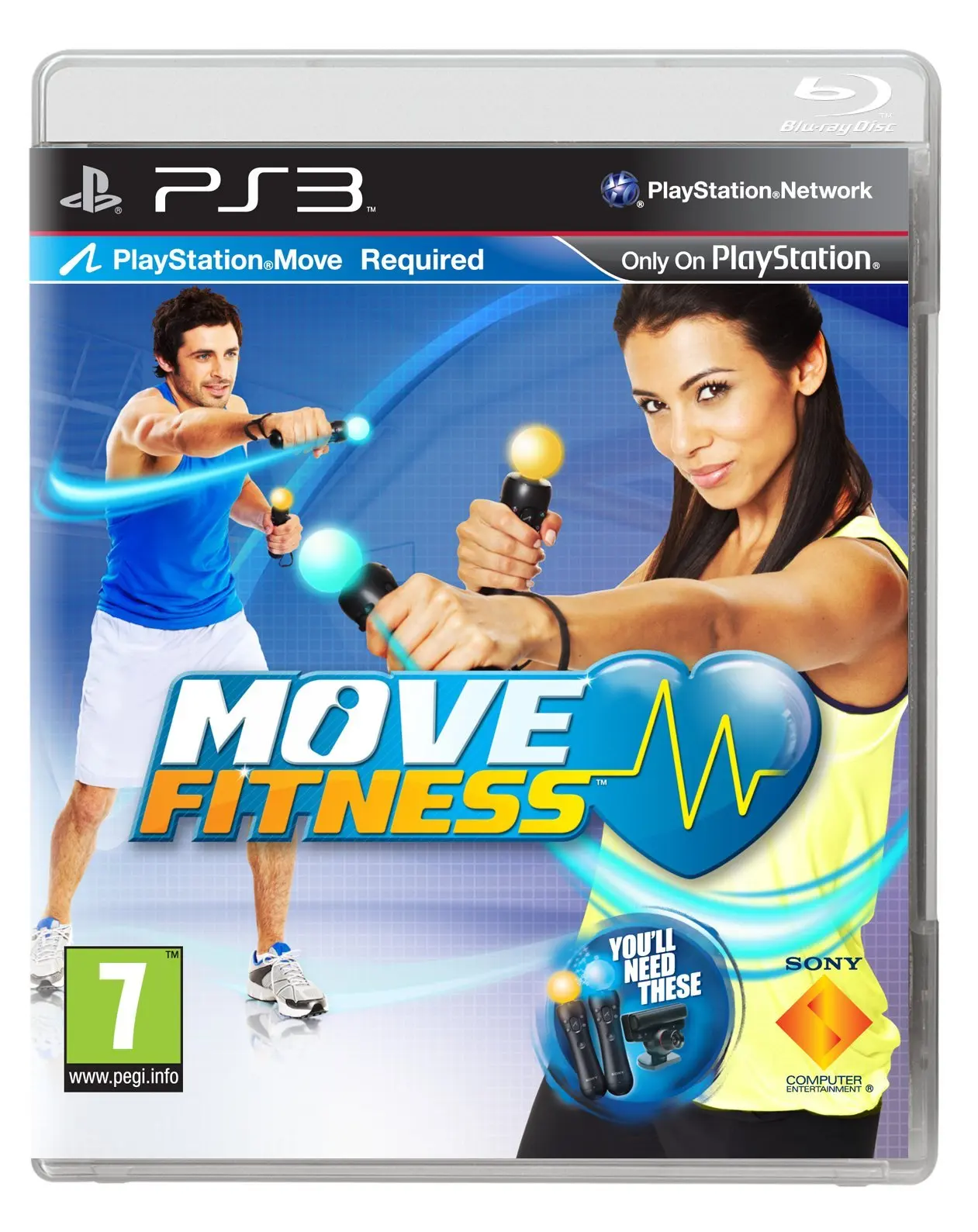 Move Fitness Move Richiesto Ps3 Per Playstation 3 Versione Disco Console Per Videogiochi Console Gamepad Command Playstation