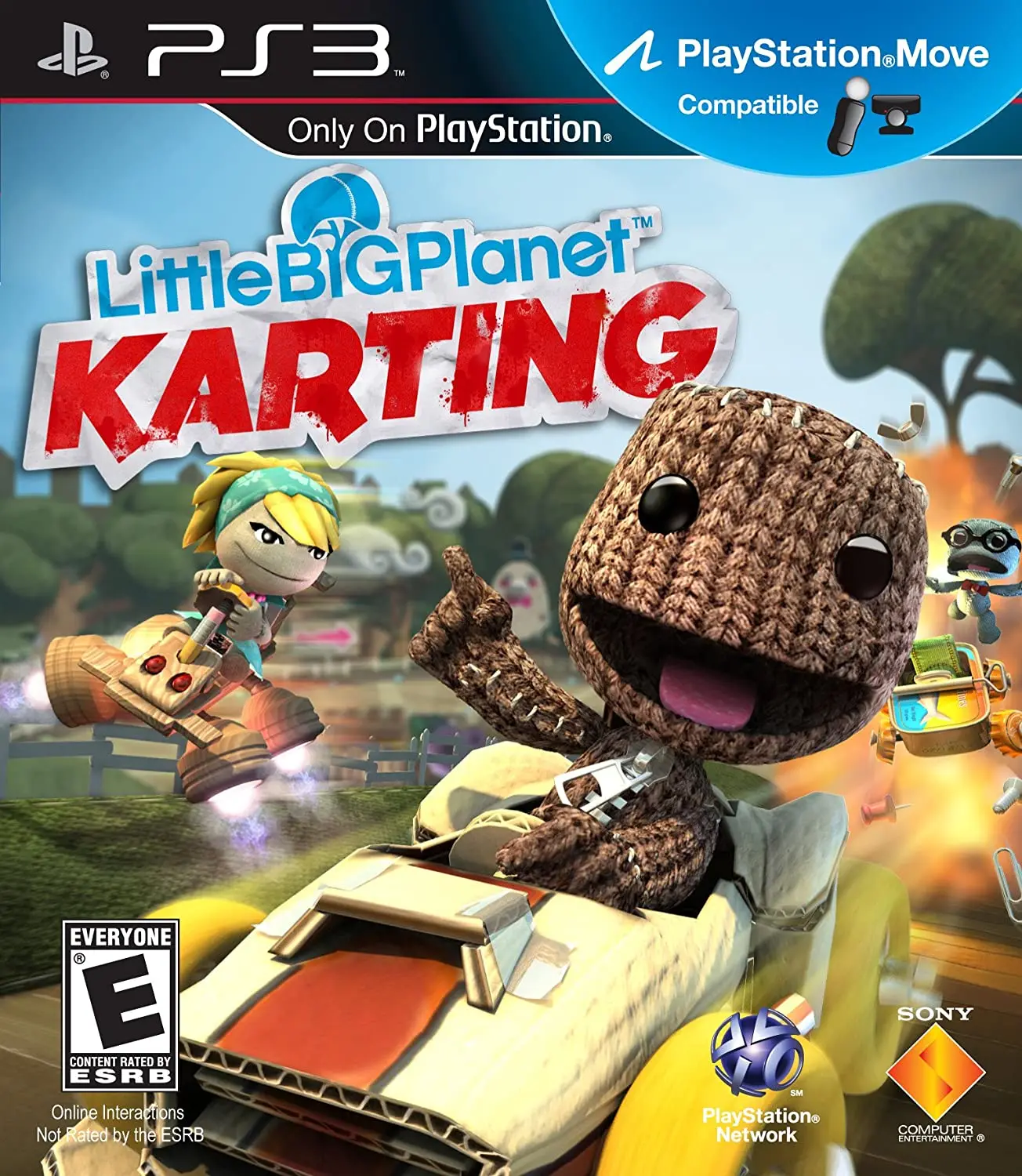 Littlebigplanet Karting Ps3 Per Playstation 3 Versione Disco Console Per Videogiochi Console Gamepad Command