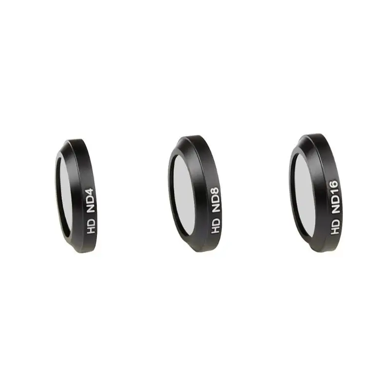 3 Pz/Lotto Nd Lens Per Dji Mavic Pro Drone Quadcopter Aggiornamento Accessori Ricambi Nd4 + Nd8 + Nd16 Filtro