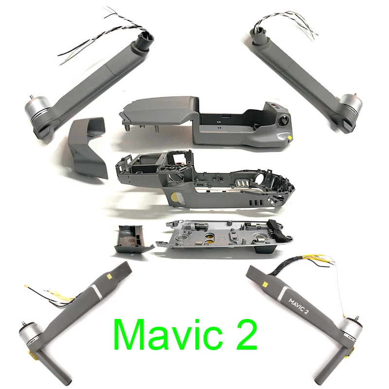 Nuovo Originale Mavic 2Pro Guscio Superiore Mavic 2 Zoom Telaio Centrale Mavic 2 Enterprise Coperchio Inferiore Braccio Motore Scheda Esc Gps Per Dji