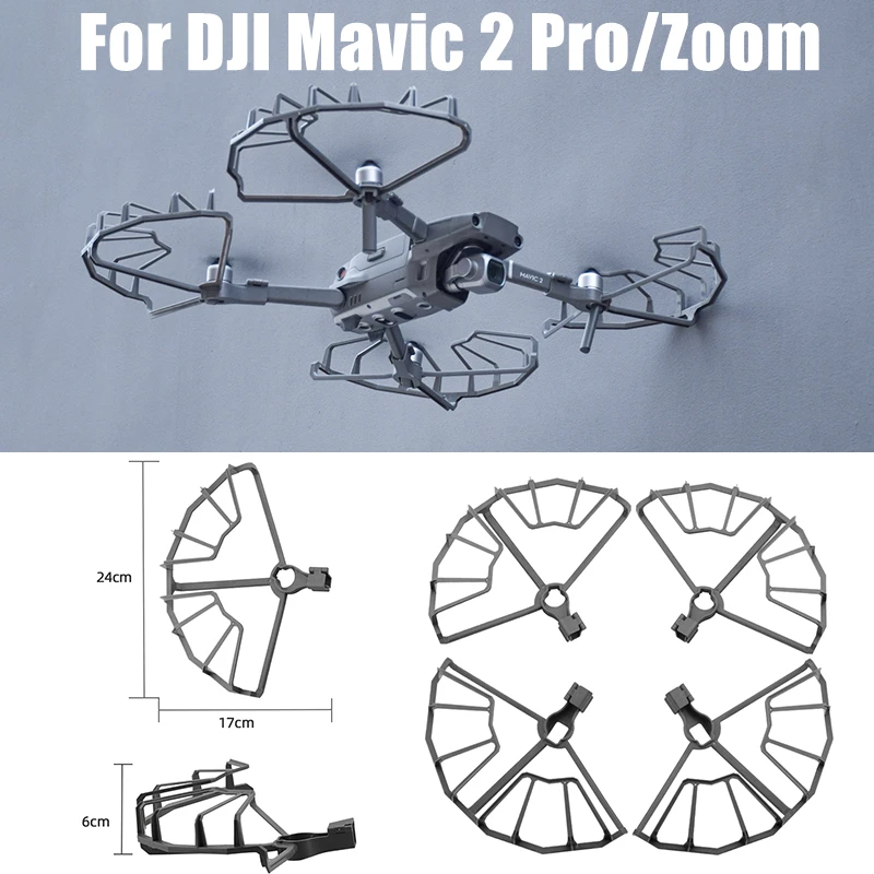 Propeller Guards For Dji Mavic 2 Pro/Zoom Propellers Propeller Blade Bumper Extension Shielding Ring Cover Drone Accessoriess