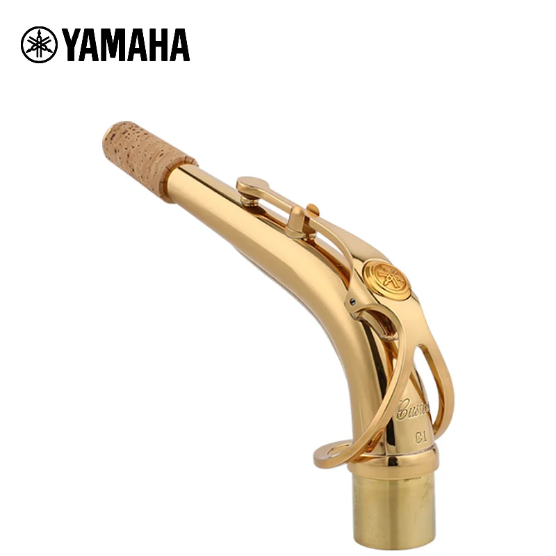 Giappone Yamaha Sassofono Collo Storto Ee Alto Bb Tenore Gomito Tubo Piega Testa Buon Tono