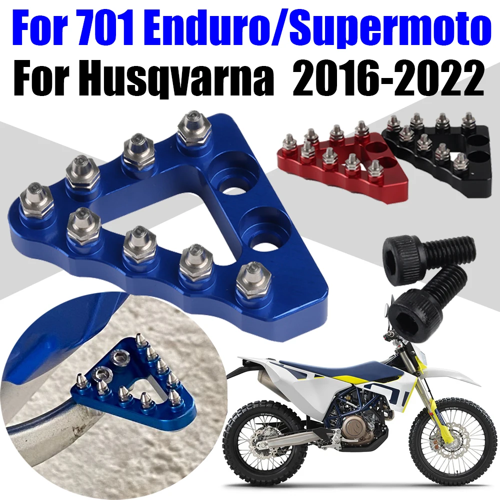 Motocross Pedale Posteriore Leva Freno Pedale Pedana Pedana Parti Bici Per Husqvarna 701 Enduro 701 Supermoto Super Moto Accessori