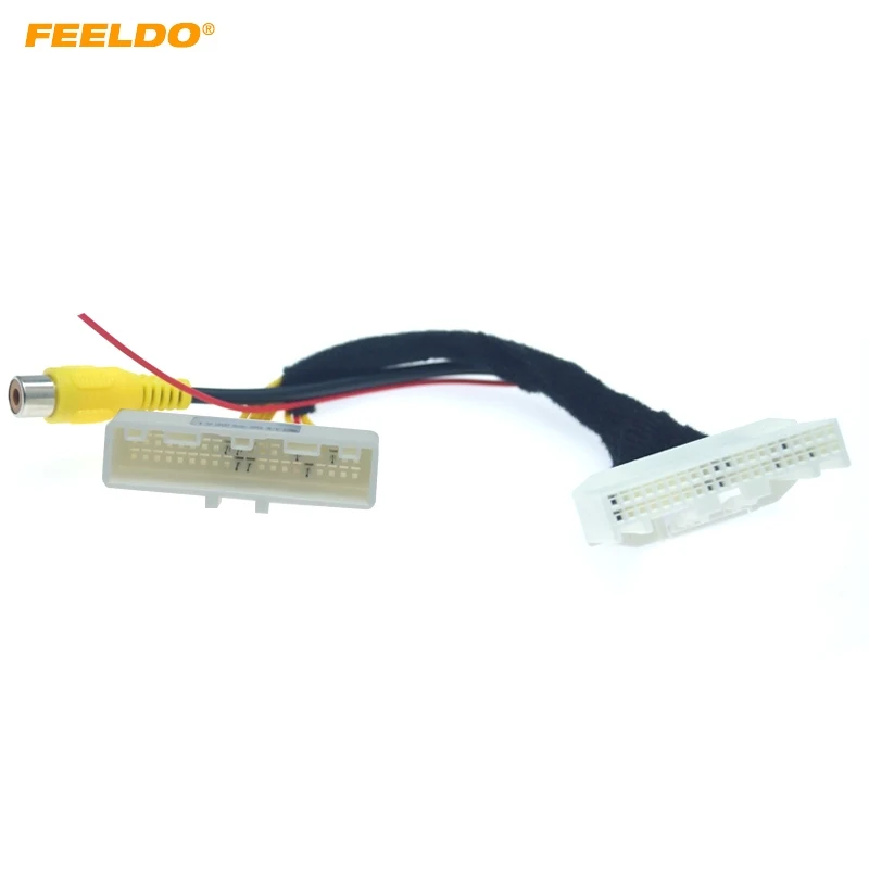 Feeldo Car Rear Camera Reverse Rca Video Convert Cable Per Nissan Classic Sylphy 2019 Adattatore Di Connessione Per Monitor Originale
