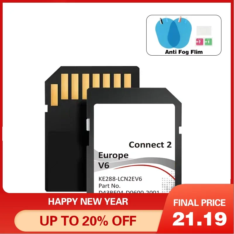 Spedizione Gratuita Per Nissan Leaf/Micra/Juke/Note/E-Nv200 Navigation 2021 Version Sd Card Update Connect 2 Europe Turkey Maps 16Gb