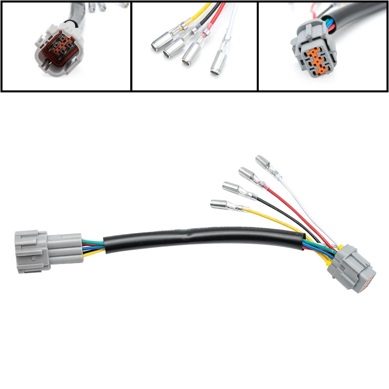 1Pc Per Nissan 370Z 2009-2020 Posteriore F1 Style 4Th Tail Brake/Fog/Reverse Backup Light Retrofit Connect Cablaggio Plug N Play