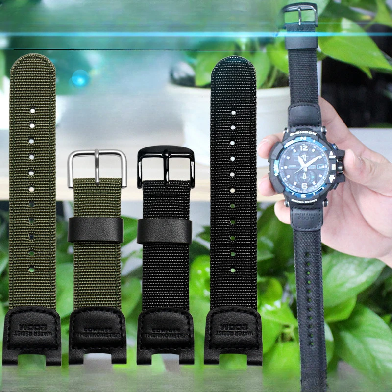 Per Accessori Interfaccia Casio Concava G-Shock Gw-A1100/1000 Gw-4000 Ga-1000 Cinturino In Nylon Modificato Confortevole Impermeabile