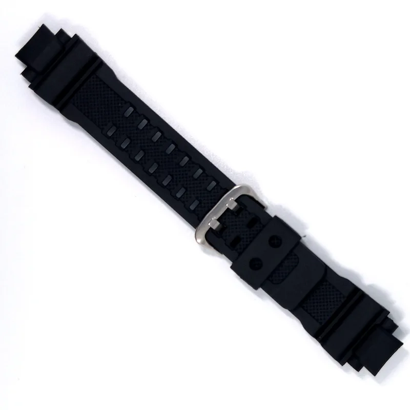 Cinturino In Pu Per Casio G-Shock Ga-1000 /Ga-1100 Gw-4000/Gw-A1100 G-1400 Cinturino Di Ricambio Impermeabile Per Cinturino Sportivo Nero