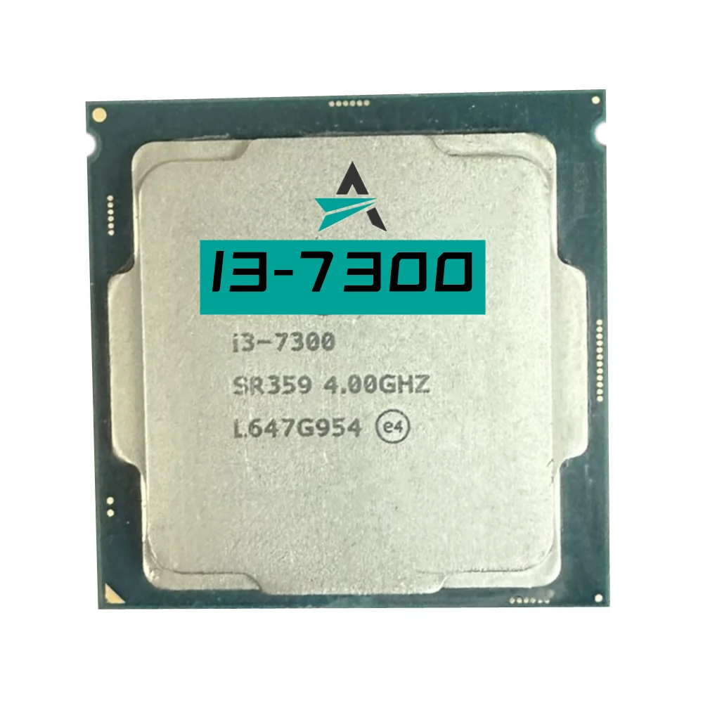 Core I3-7300 I3 7300 4.0 Ghz Processore Cpu Quad-Thread Dual-Core 4M 51W Lga 1151
