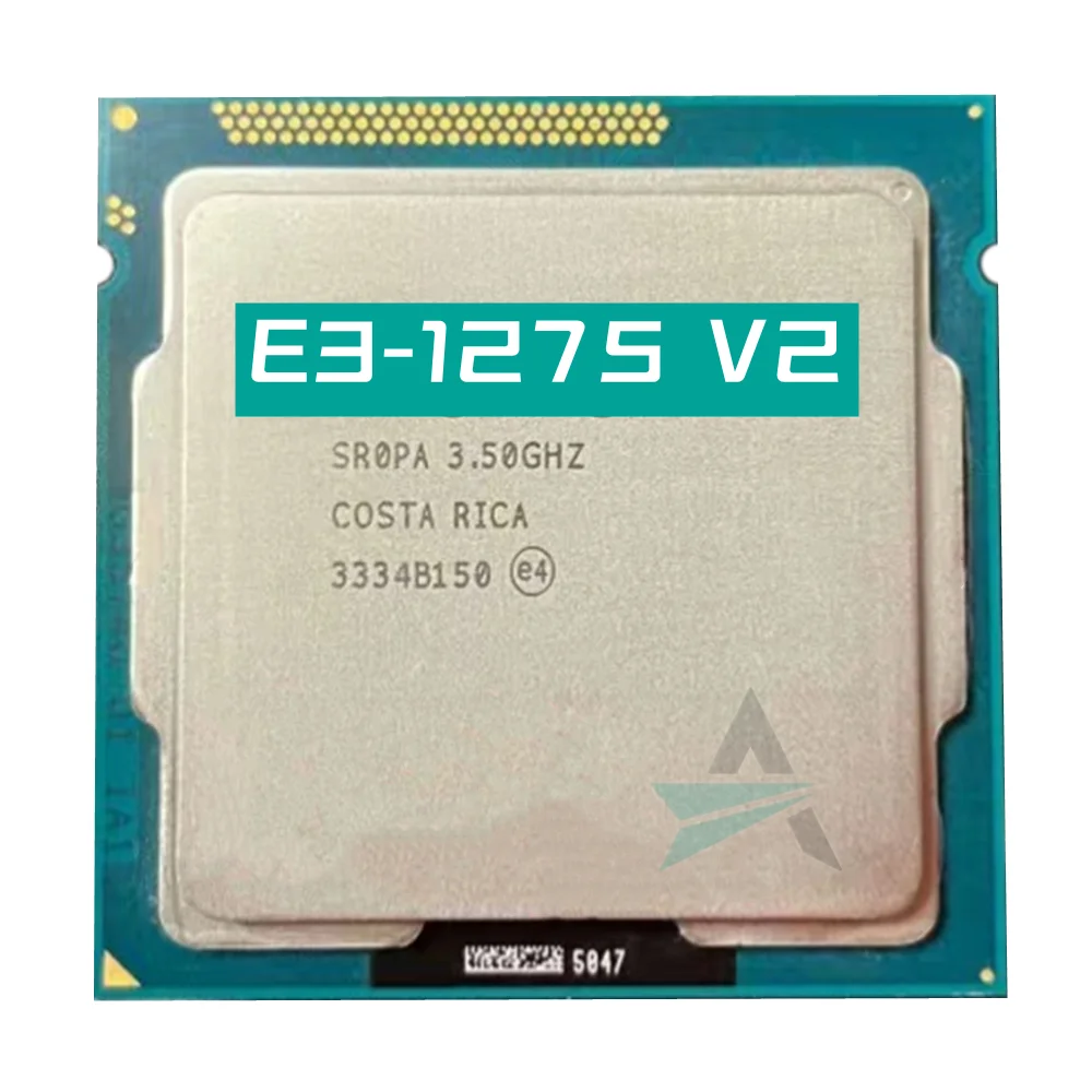 Xeon E3-1275 V2 E3 1275 V2 3.4 Ghz Processore Cpu Quad-Core A Otto Thread 8M 77W Lga 1155