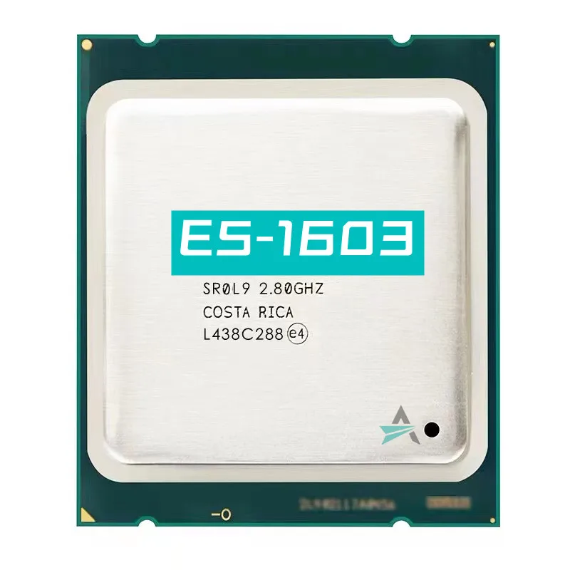 Xeon Cpu E5-1603 Sr0L9 2.80Ghz 4-Core 10M 130W Lga2011 E5 1603 Processore Spedizione Gratuita