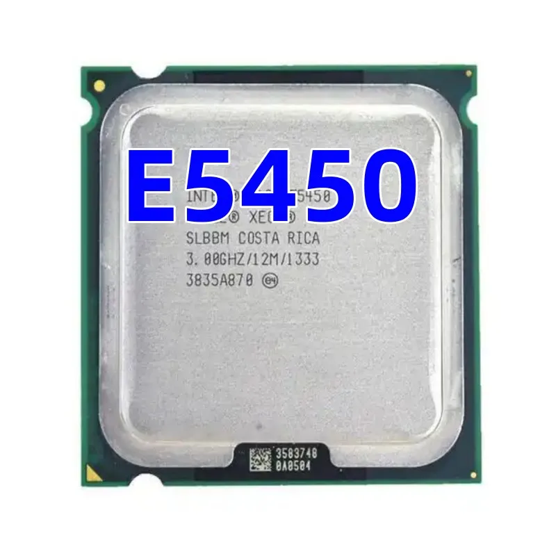 Il Processore Xeon E5450 Quad Core 3.0Ghz 12Mb Slanq Slbbm Funziona Su Lga 775 12Mb 1333Mhz Cpu Lga775