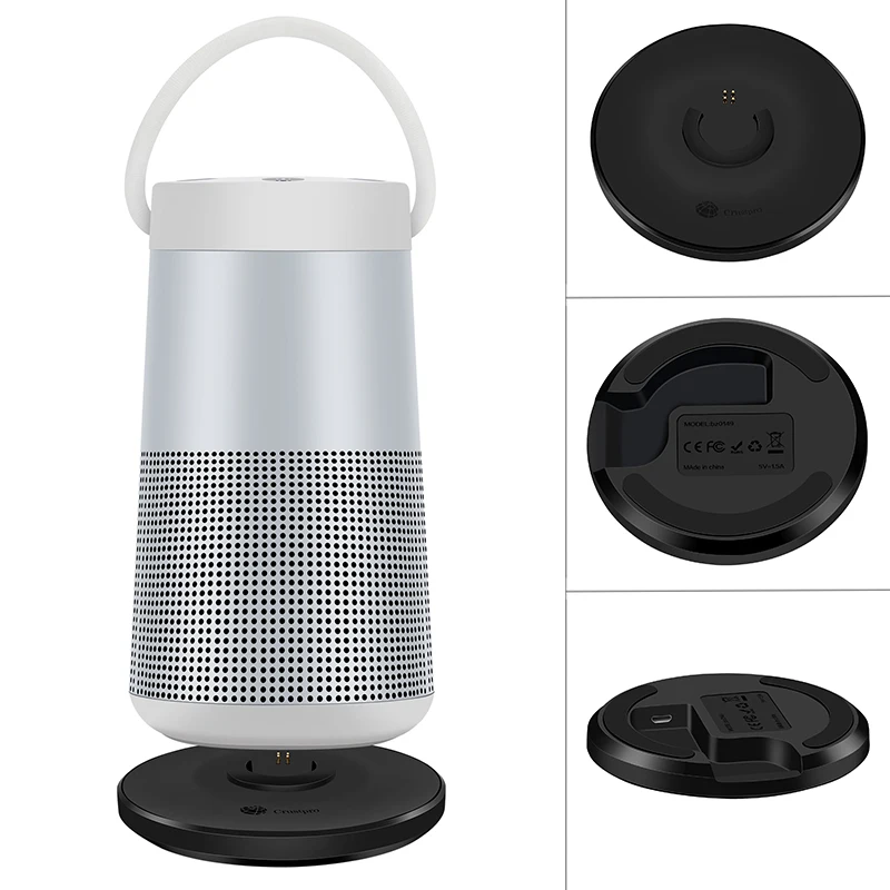 Zoprore Charger Dock Cover Per Bose-Soundlink Revolve + Usb Charging Cradle Dock Base Charger Cover Cover Protettiva In Abs