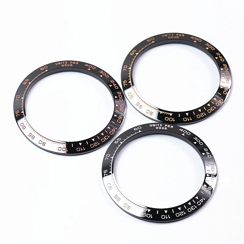 Inserto Per Lunetta Con Rivestimento In Ceramica Dorata Per Daytona 116500 116518 Orologio Con Quadrante Da 40Mm Orologio Di Lusso Sostituisci Accesso