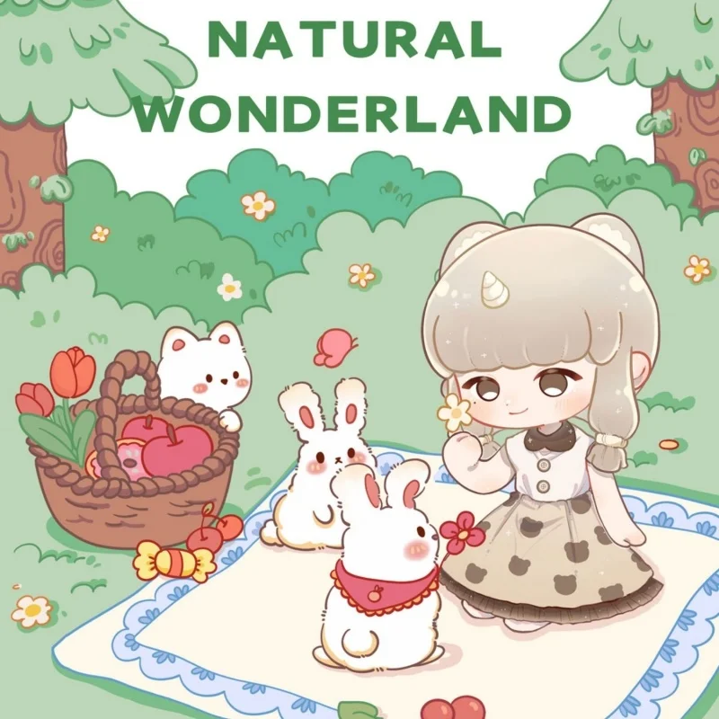 Penny Box Blind Box Strange Talk Series Figure Action Figures Mystery Box College Strange Talk Bambole Bjd Girl Kid Surprise Toys