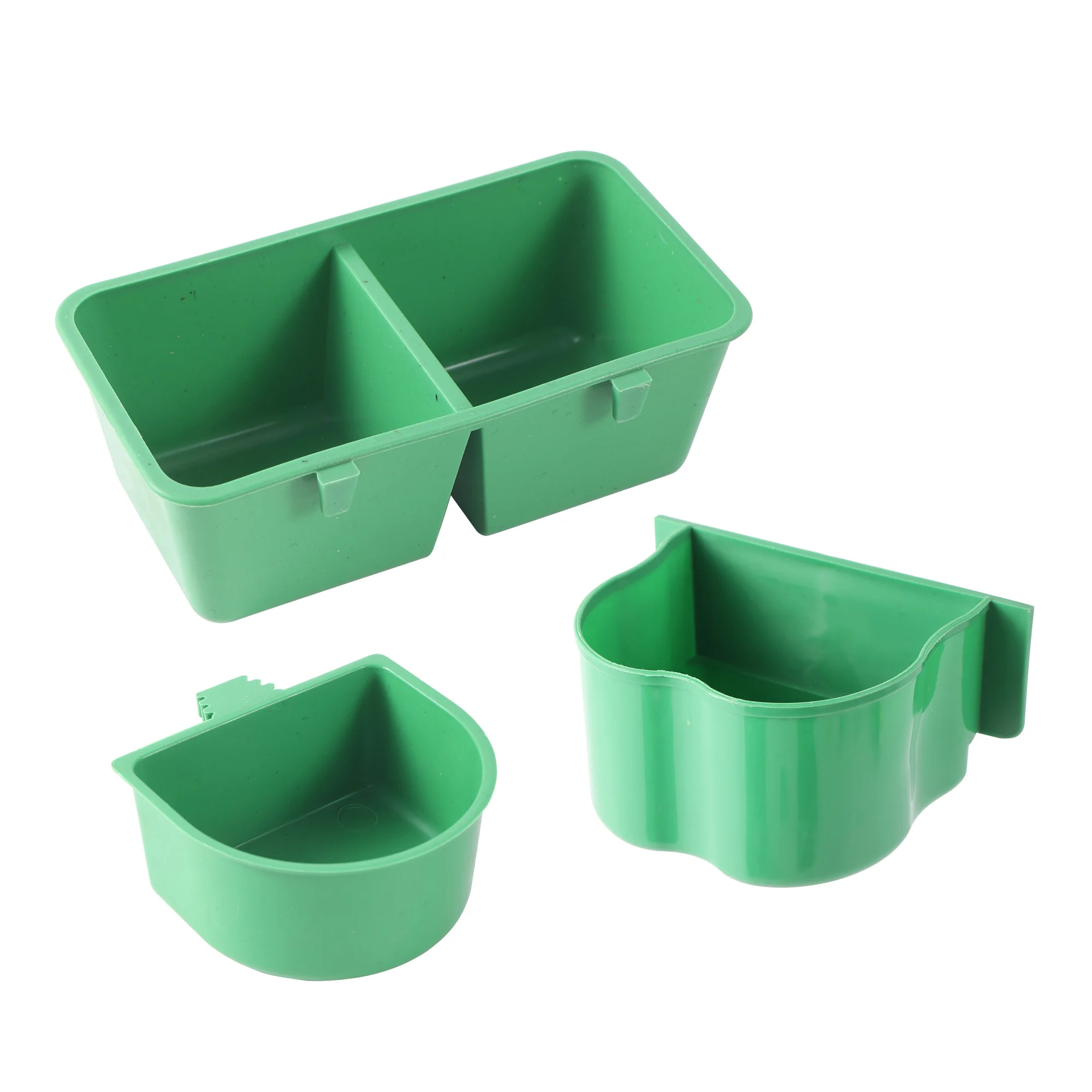 Bird Parrot Pet Birdhouse Water Box Animal Farm Bird Bird Cage Food Box Pet Cage Alimentatori Scatole Ciotole Per Alimenti Per Uccelli 2 Pezzi