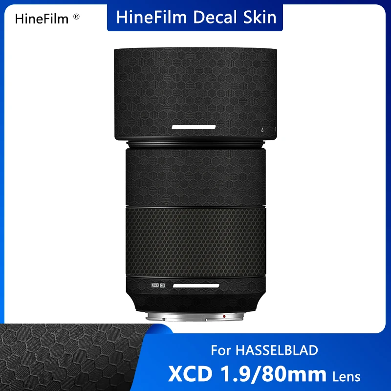 Xcd80/1.9 Pelli Per Decalcomanie Per Lenti Xcd 80 F1.9 Copriobiettivo Per Hasselblad Xcd 80Mm F/1.9 Adesivo Premium Per Lenti