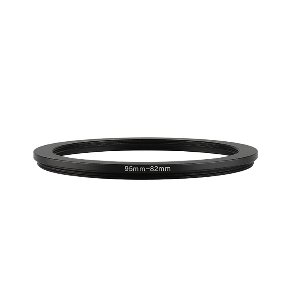 Anello Filtro Step-Down Nero In Alluminio 95Mm-82Mm 95-82Mm Adattatore Per Obiettivo Da 95 A 82Mm Per Obiettivo Della Fotocamera Canon Nikon Sony Dslr