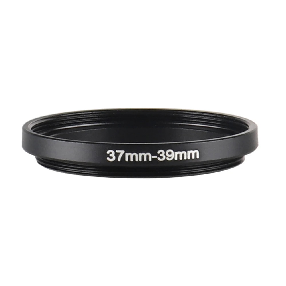 Anello Filtro Step-Up Nero In Alluminio 37Mm-39Mm 37-39Mm Adattatore Per Obiettivo Adattatore Filtro Da 37 A 39 Per Obiettivo Fotocamera Canon Nikon S