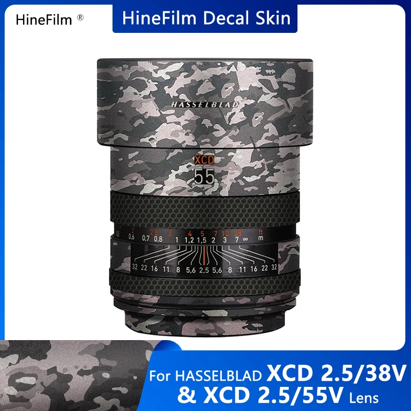Hasselblad Xcd 38V 55V 2.5 Lens Decal Skins Wrap Cover Per Hasselblad Xcd 55Mm F2.5 V / Xcd 38Mm F2.5 V Lens Premium Sticker