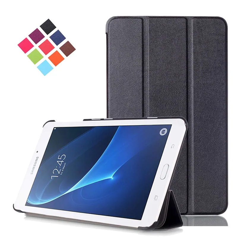 Caso Tablet Per Samsung Tab A6 7.0 Pollici Sm-T280 T285 Dell'Unità Di Elaborazione Della Copertura Del Cuoio Per Samsung Galaxy Tab Un A6 Sm-T280 Sm-T