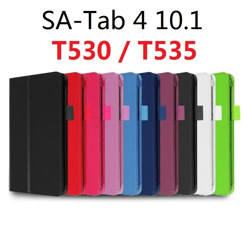 Cavalletto Per Samsung Galaxy Tab 4 10.1 2014 T530 T535 T533 Custodia Magnetica Smart Flip Stand Pu Per Samsung Tab 4 T530 T535 Cover