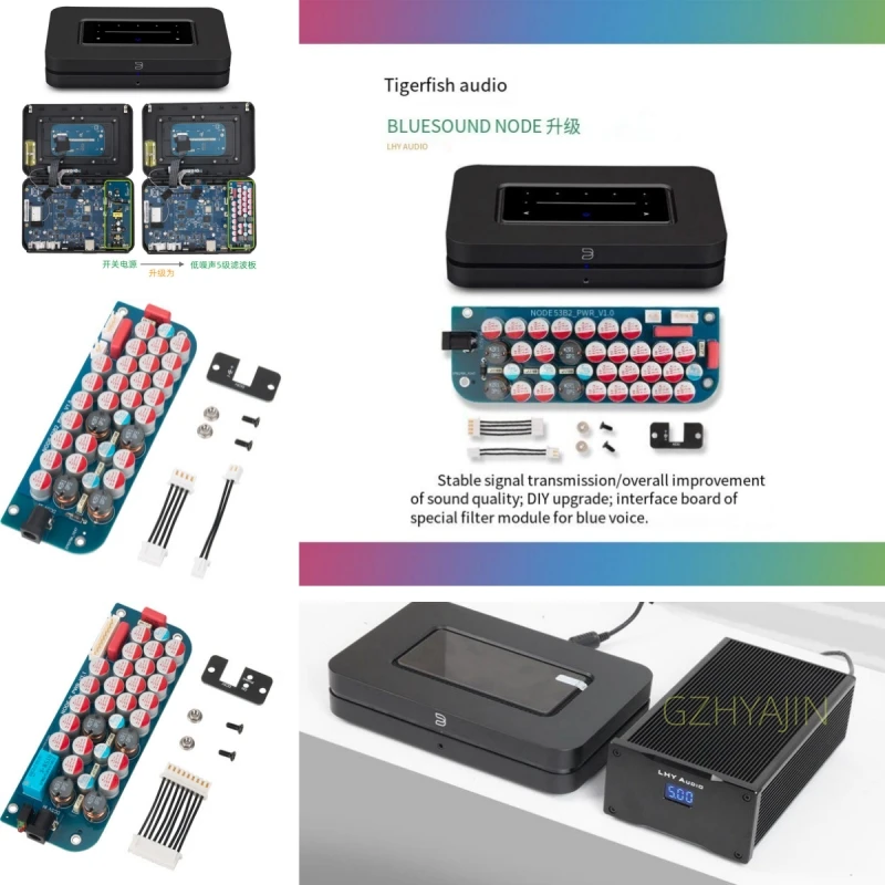Aggiornamento Fai Da Te Blue Voice Bluesound Node 2I Alimentatore Lineare Modulo Filtro Dedicato Scheda Di Interfaccia