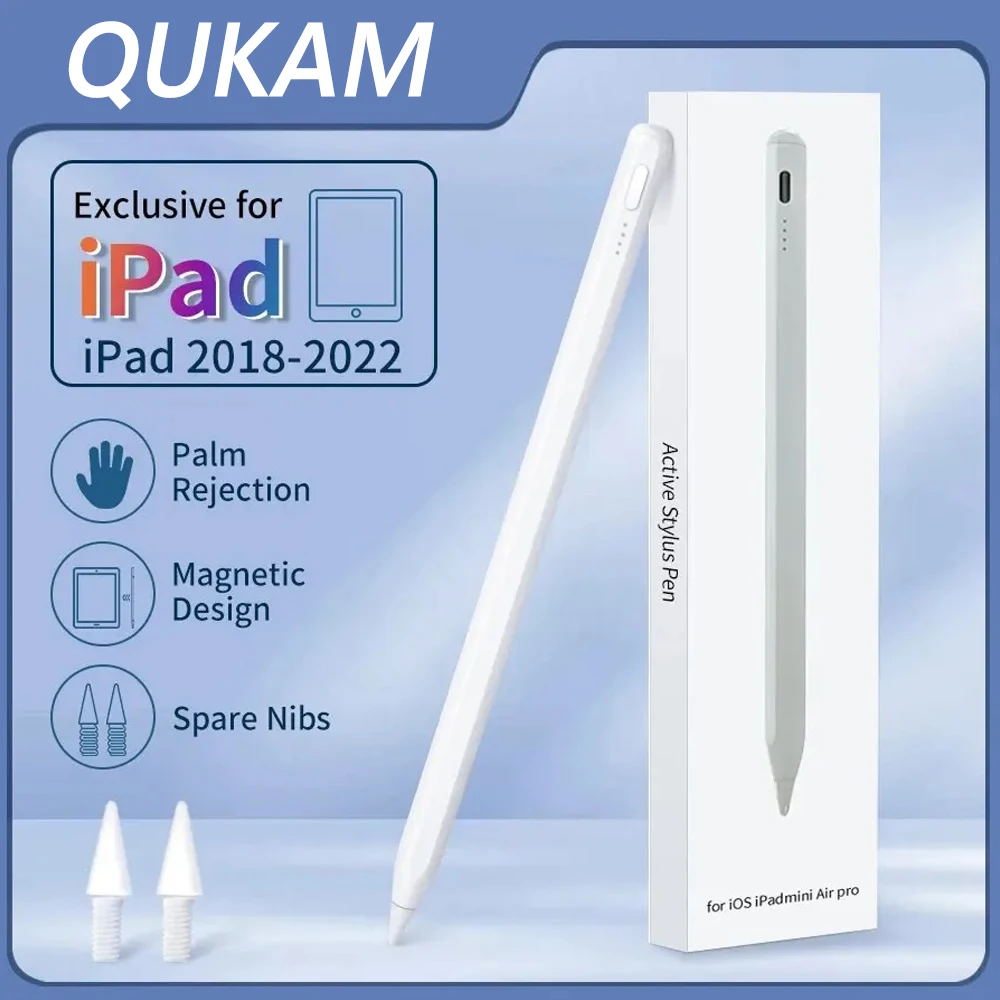 Per Apple Pencil Palm Rejection Power Display Ipad Pencil Pen Per Accessori Ipad 2022 2021 2020 2019 2018 Pro Air Mini Stylus