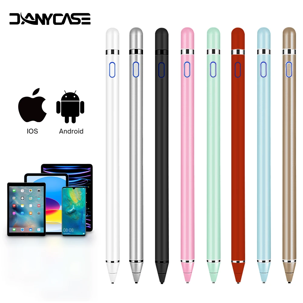 Per Ipad Pencil Stylus Pen Per Apple Pencil Touch Pen Per Telefono Ipad Pro Samsung Huawei Xiaomi Pencil Tablet Mobile Ios Android