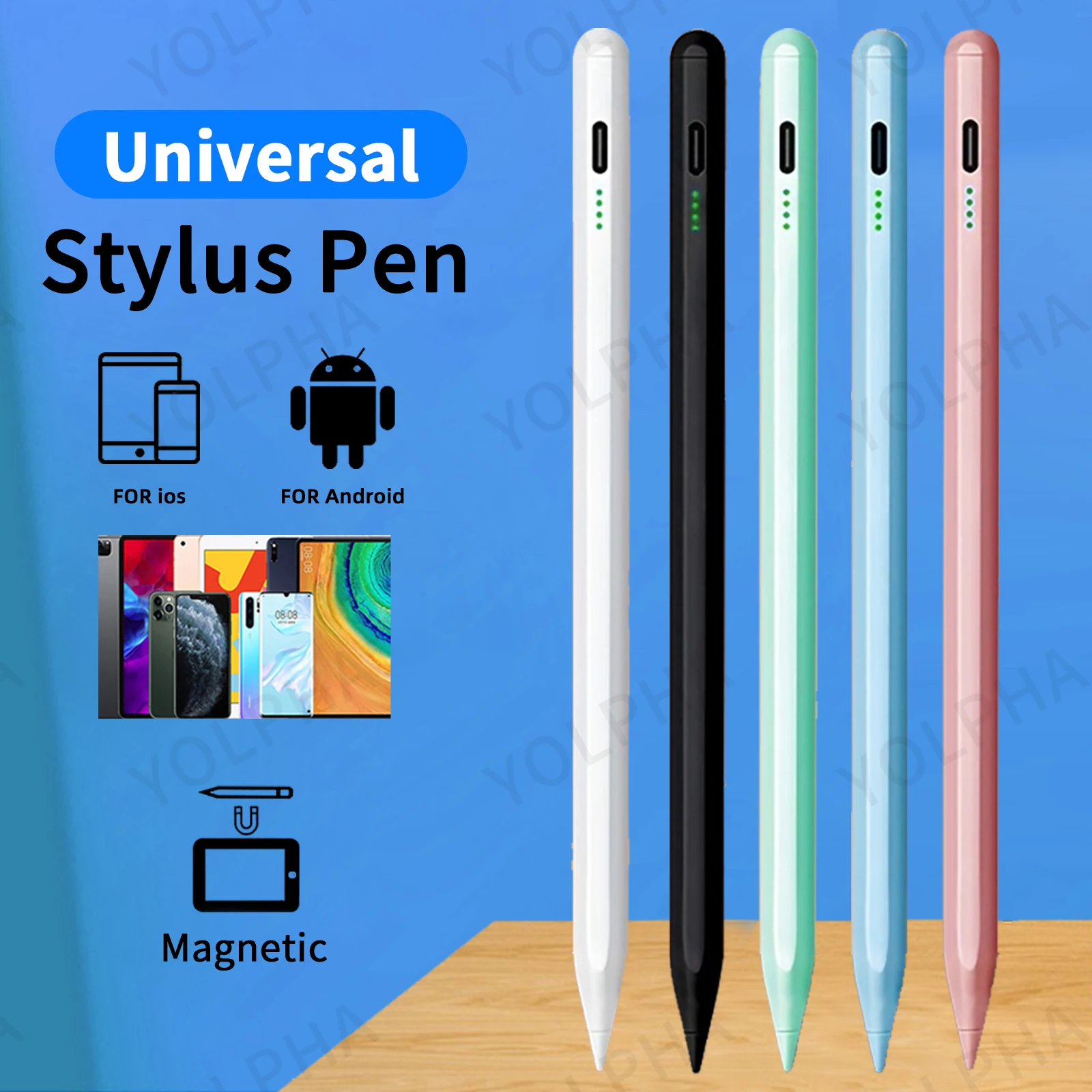 Penna Stilo Universale Per Ipad Android Cellulare Ios Touch Pen Per Ipad Apple Ipad Accessori Per Penna Da Disegno A Matita Apple