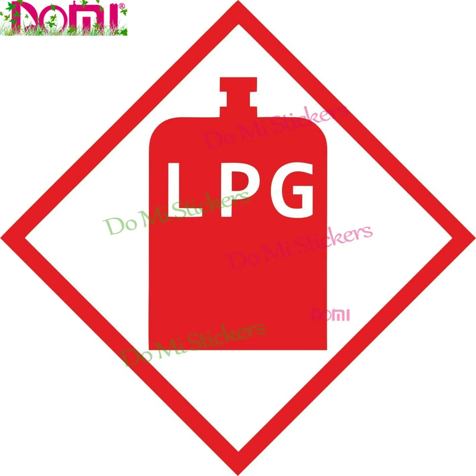 2 X Lpg Adesivo Di Avvertimento Adesivi,Caravan,Camper,Camper Veicolo Furgone Decal Car Styling Adesivi Per Auto Jdm
