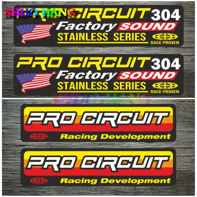 Adesivo Vinilo Decalcomania Adesivi Autocollant Pro Circuit Moto Enduro Pro Circuit Moto Enduro 304 Accessori Per Auto Window Racing Pvc